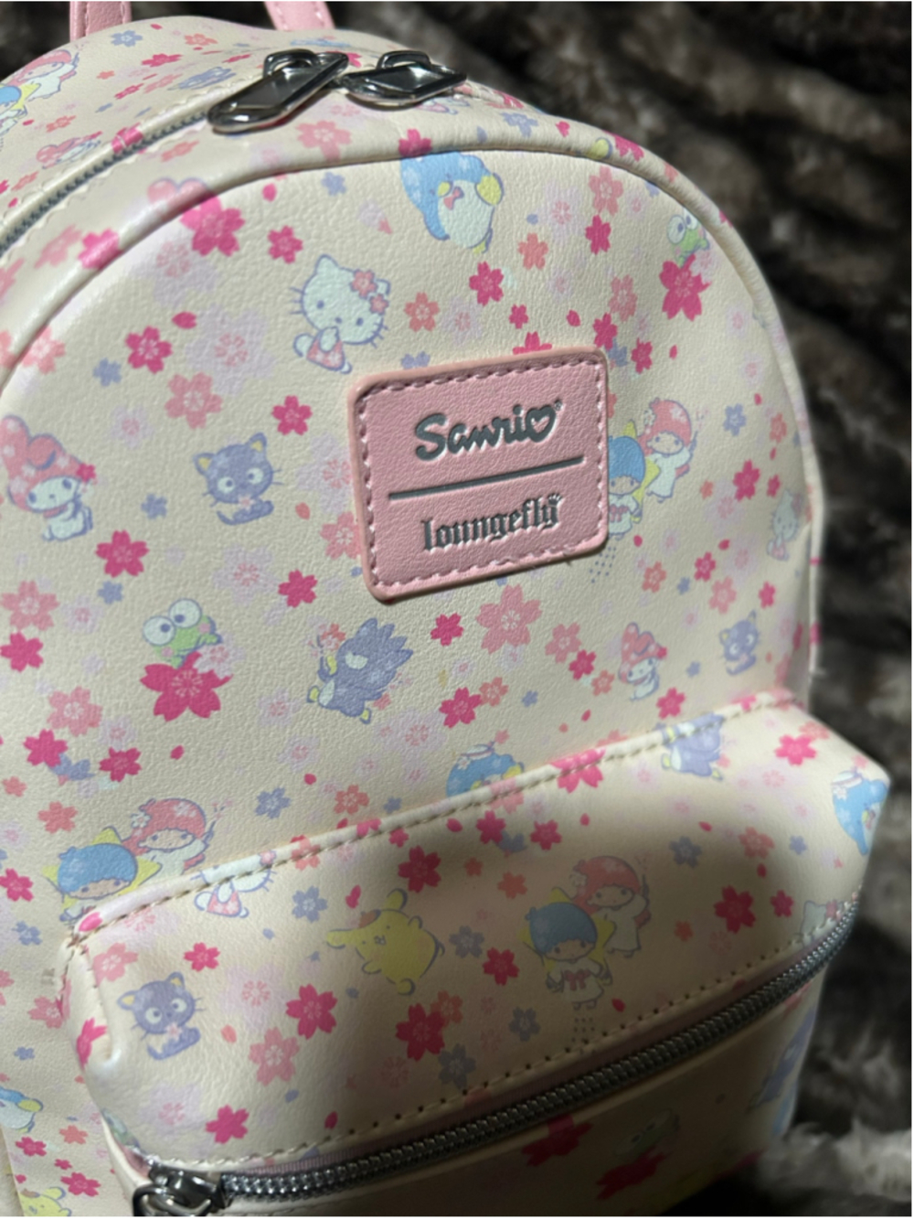 Women's Loungefly Sanrio Backpack One Size Beige Pink